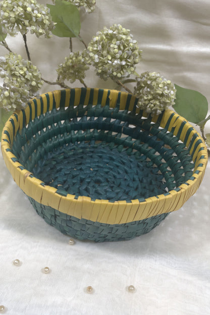 Green Yellow Multi Purpose Basket