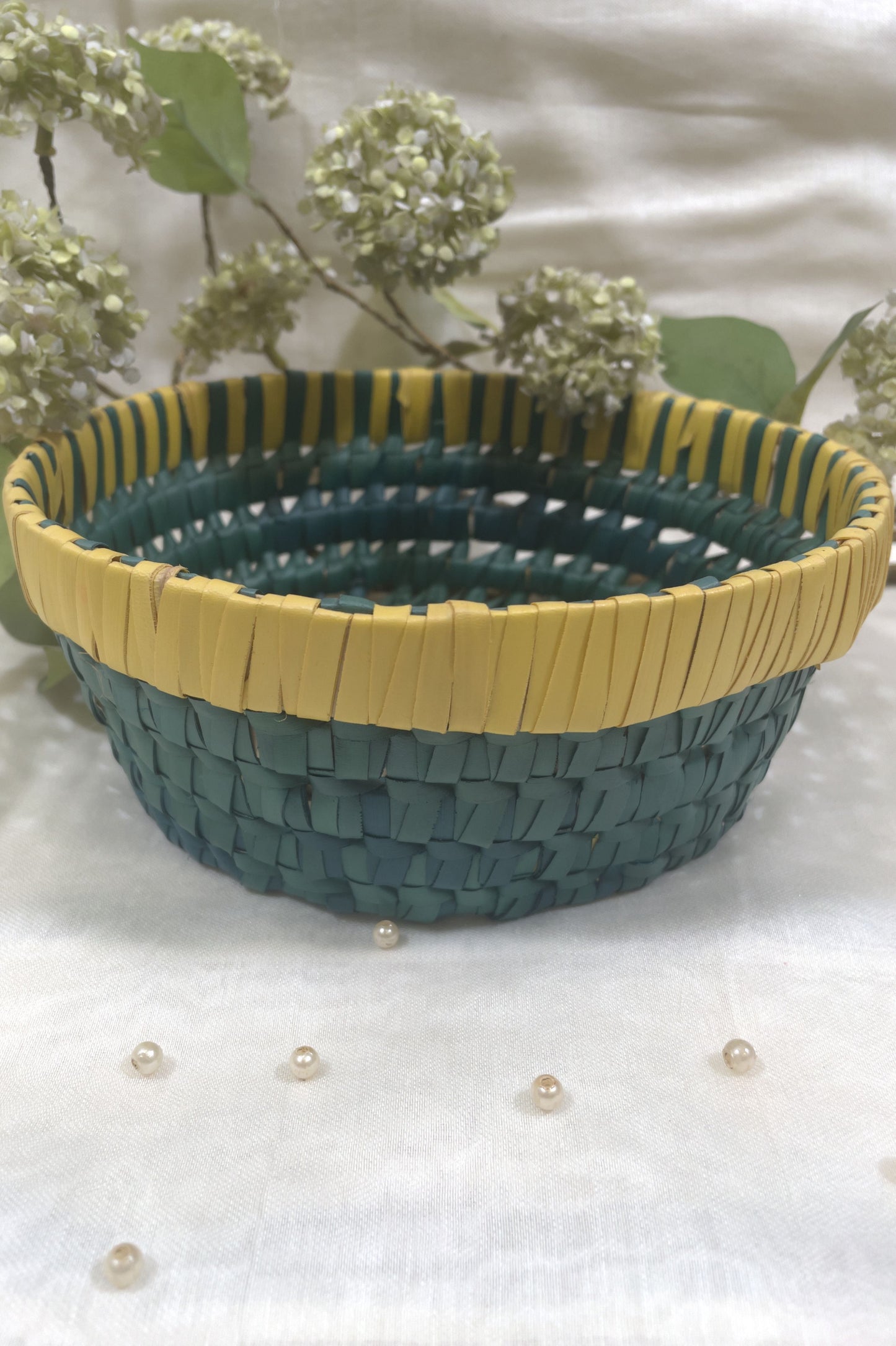 Green Yellow Multi Purpose Basket