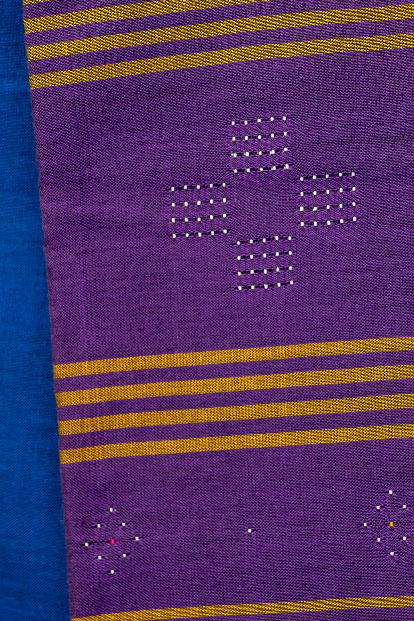 PURPLE-BLUE TANGALIYA COTTON DUPATTA